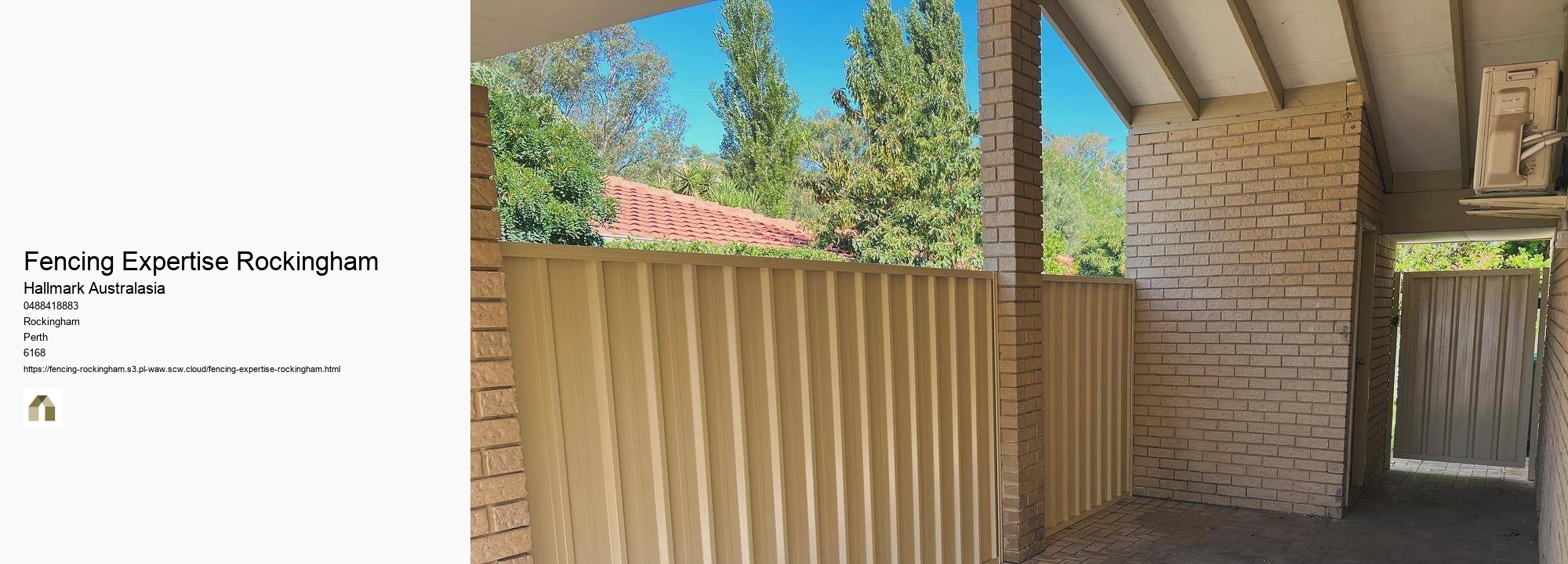 Fencing Expertise Rockingham