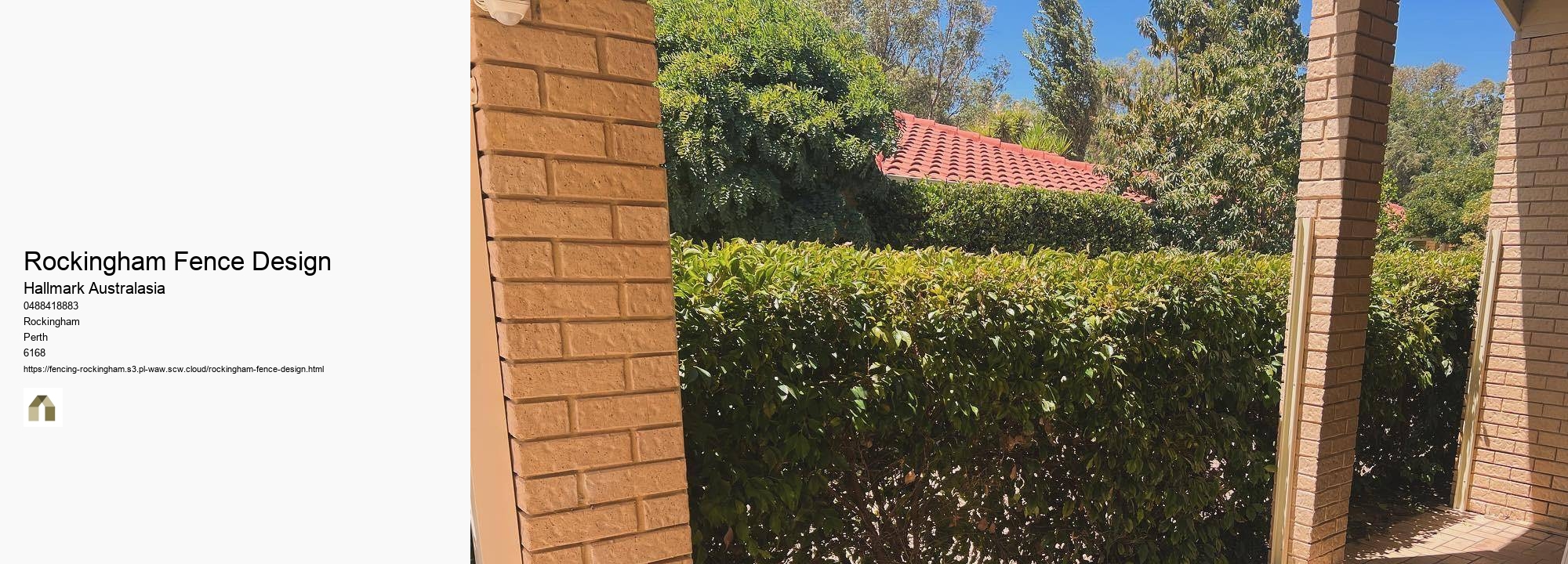 Rockingham Fence Design